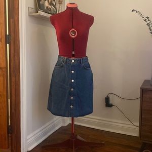 Denim skirt